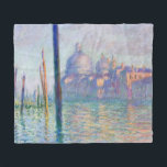 Couverture Polaire Claude Monet - Grand Canal, Venise<br><div class="desc">Le Grand Canal,  Venise - Claude Monet,  Huile sur toile,  1908</div>