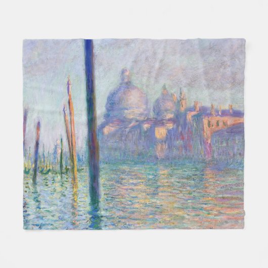 Couverture Polaire Claude Monet - Grand Canal, Venise (Devant (Horizontal))
