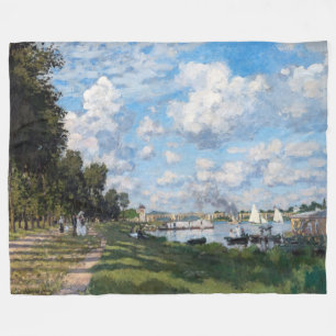 Couverture Polaire Claude Monet - Le Bassin à Argenteuil