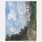 Couverture Polaire Claude Monet - Le Bassin d'Argenteuil (Devant)