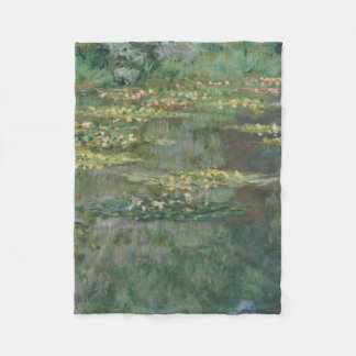 Couverture Polaire Claude Monet - Le Bassin des Nympheas