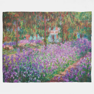 Couverture Polaire Claude Monet - Le jardin de l'artiste à Giverny