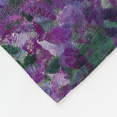 Couverture Polaire Claude Monet - Le jardin de l'artiste à Giverny (Coin)