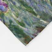 Couverture Polaire Claude Monet - Le jardin de l'artiste à Giverny (Coin)