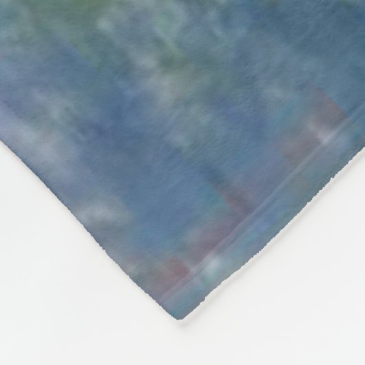 Couverture Polaire Claude Monet // Nappes d'eau (Coin)