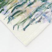 Couverture Polaire CLAUDE MONET - nénuphars (Coin)