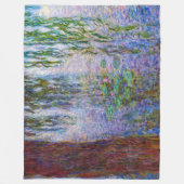 Couverture Polaire Claude Monet - Nymphéas (Devant)
