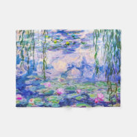 Claude Monet - Nymphéas / Nymphéas 1919 Fleece