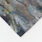 Couverture Polaire Claude Monet - Tempête au large de la côte Belle-Î (Coin)