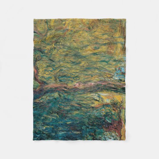 Couverture Polaire Claude Monet - Willow Weeping (Devant)