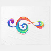 Couverture Polaire Clé arc-en-ciel (Devant (Horizontal))