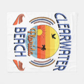 Couverture Polaire Clearwater Beach, Floride (Devant (Horizontal))