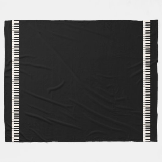 Couverture Polaire Clés de piano (Devant (Horizontal))
