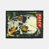 Couverture Polaire Clic Monster Poster Horror Comic Book (Devant (Horizontal))