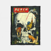 Couverture Polaire Clic Monster Poster Horror Comic Book (Devant)