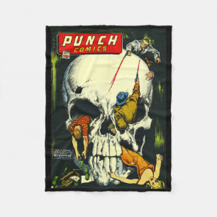 Couverture Polaire Clic Monster Poster Horror Comic Book