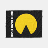 Couverture Polaire Clic Video Game Nom Nom Nom (Devant (Horizontal))