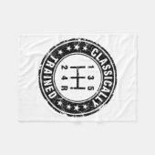 Couverture Polaire Clically Trained Car Guy Manual Transmission Stick (Devant (Horizontal))