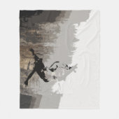 Couverture Polaire Cliff Jumping - Skateboarder (Devant)
