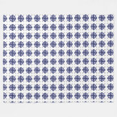Couverture Polaire Clocher bleu (Devant (Horizontal))