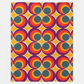 Couverture Polaire Cloches rétro (Devant)