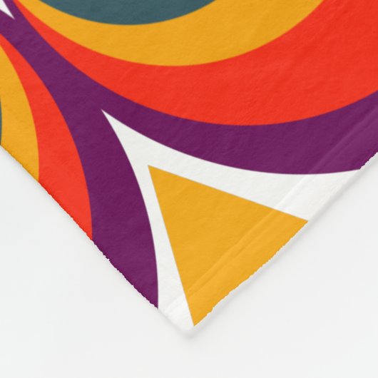 Couverture Polaire Cloches rétro (Coin)