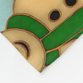 Couverture Polaire Cloisonne Art Whimsical Forest Classic Christmas (Coin)