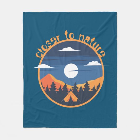 Couverture Polaire Closer to nature (Devant)