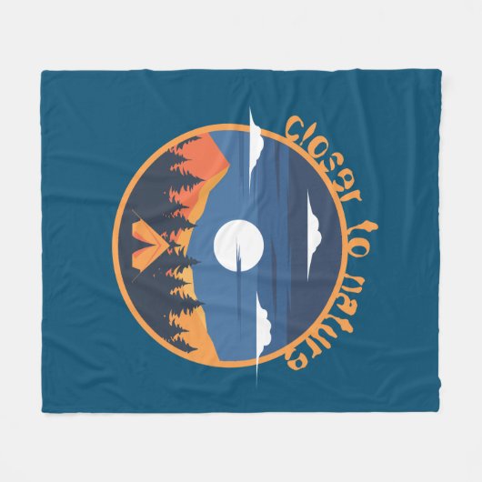 Couverture Polaire Closer to nature (Devant (Horizontal))