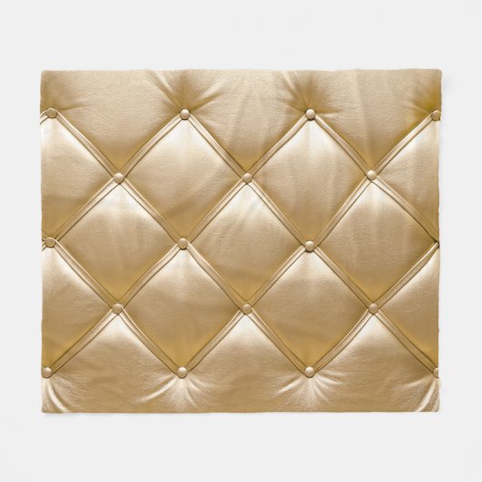 Couverture Polaire Closeuse en cuir doré (Devant (Horizontal))