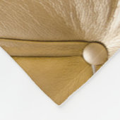 Couverture Polaire Closeuse en cuir doré (Coin)