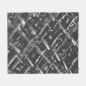 Couverture Polaire Clôture de chaîne grise (Devant (Horizontal))