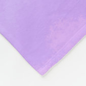 Couverture Polaire Clouds Abstraits Pastel Blanche-Toison (Coin)