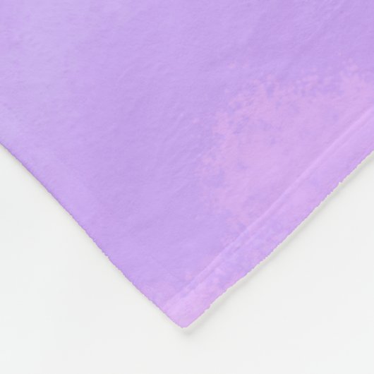 Couverture Polaire Clouds Abstraits Pastel Blanche-Toison (Coin)