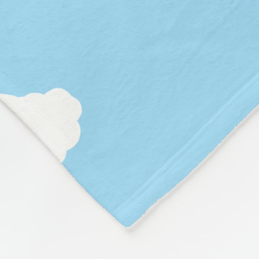 Couverture Polaire Clouds Blanche polaire (Coin)