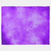 Couverture Polaire Clouds de bleuets Blanche (Devant (Horizontal))