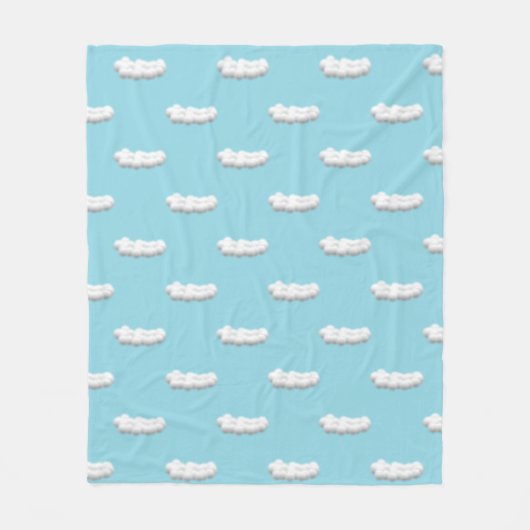 Couverture Polaire clouds Fleece Blanket (Devant)