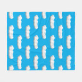 Couverture Polaire clouds Fleece Blanket (Devant (Horizontal))