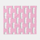 Couverture Polaire clouds Fleece Blanket (Devant (Horizontal))