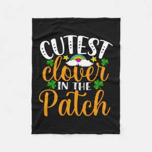 Couverture Polaire Clover Le Plus Cutest Dans Le Patch
