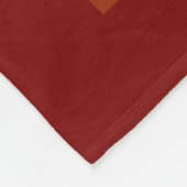 Couverture Polaire Clown-Faced Dog Cartoon Sketch (Coin)