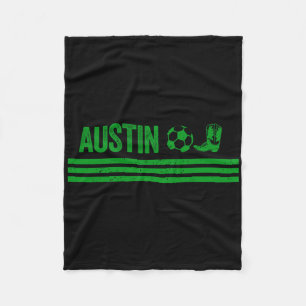 Couverture Polaire Club de bottes de cow-boy d'Austin