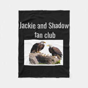 Couverture Polaire Club de fans Jackie et Shadow Eagles _1