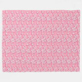Couverture Polaire Club de filles (Devant (Horizontal))