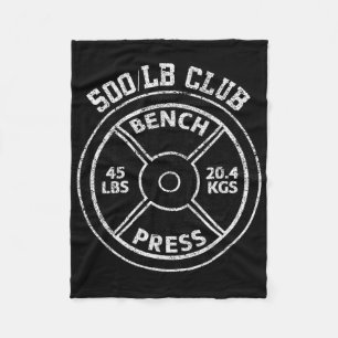 Couverture Polaire Club de presse à banc de 226 kg de haltérophilie e