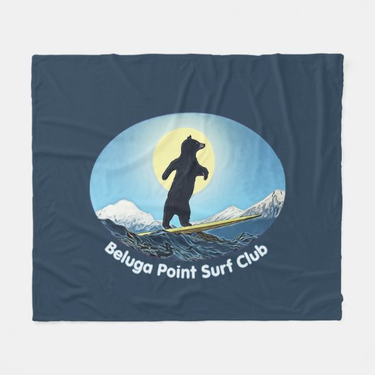 Couverture Polaire Club de Surf Beluga Point (Devant (Horizontal))