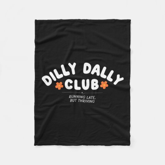 Couverture Polaire Club Graphique Dilly Dally (Devant)