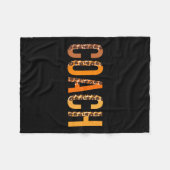 Couverture Polaire Coach Leopard Squad Cute Fall Autumn Lovers Thanks (Devant (Horizontal))