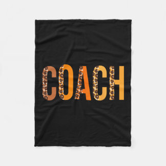 Couverture Polaire Coach Leopard Squad Cute Fall Autumn Lovers Thanks