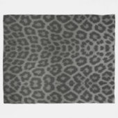 Couverture Polaire Cobertor Textura de Pele de Leopardo (Devant (Horizontal))